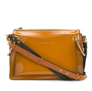 Patent Leather Shoulder Bag